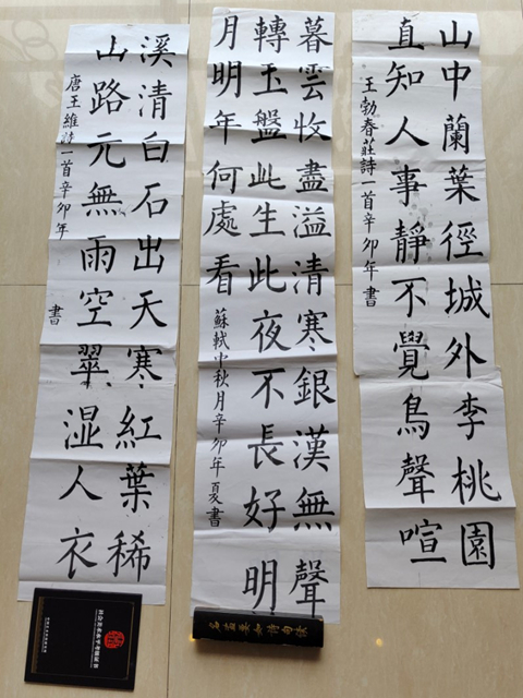 张紫芸的书法作品